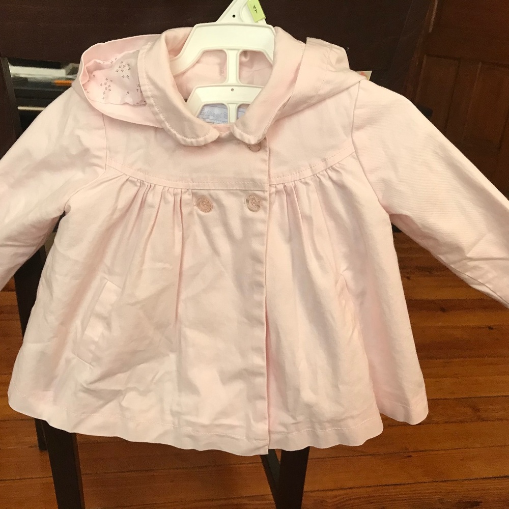 Tartine et Chocolate Pink Trench Coat